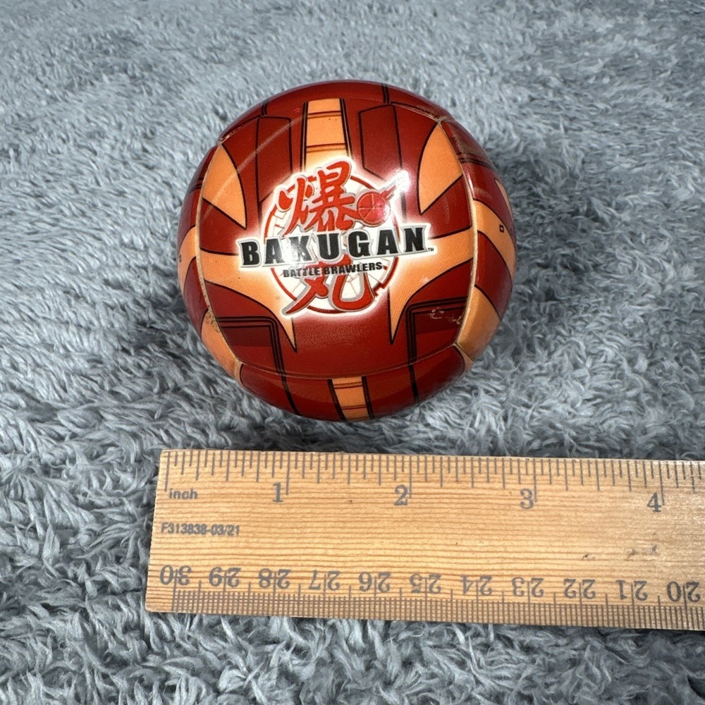 Vintage Y2K 2009 Bakugan Hedstrom Playball 3" Foam Puzzle Ball Toy Nostalgic